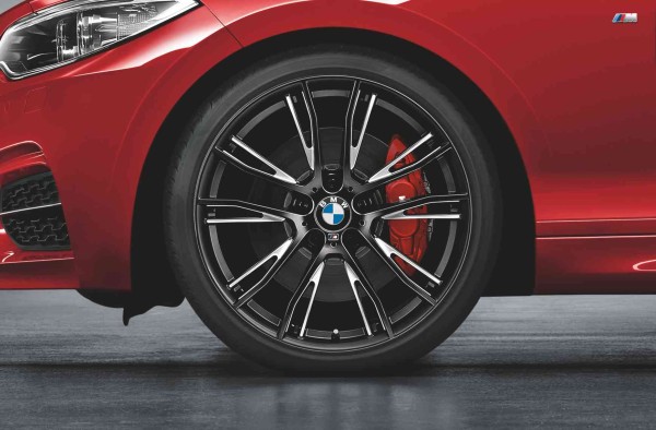 BMW Alufelge Doppelspeiche 624M schwarz - 1er F20 F21 / 2er F22 F23 7,5Jx19"