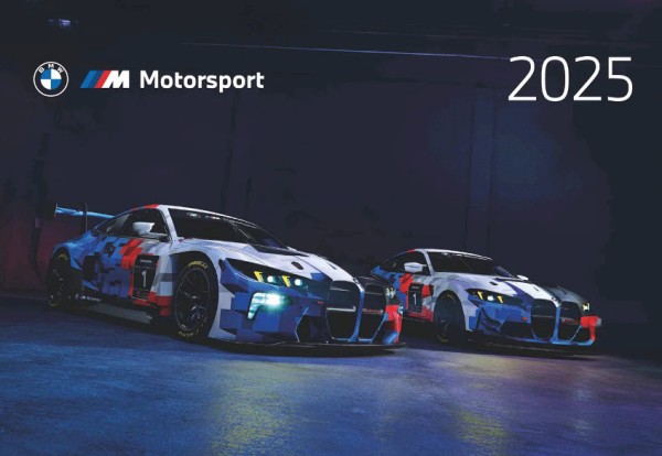 BMW M Motorsport Wandkalender 2025