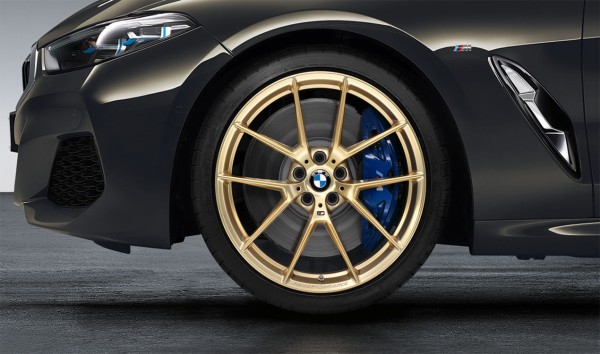 20" BMW Kompletträder M Performance Y-Speiche 763 Frozen Gold - 8er G14 G15 G16