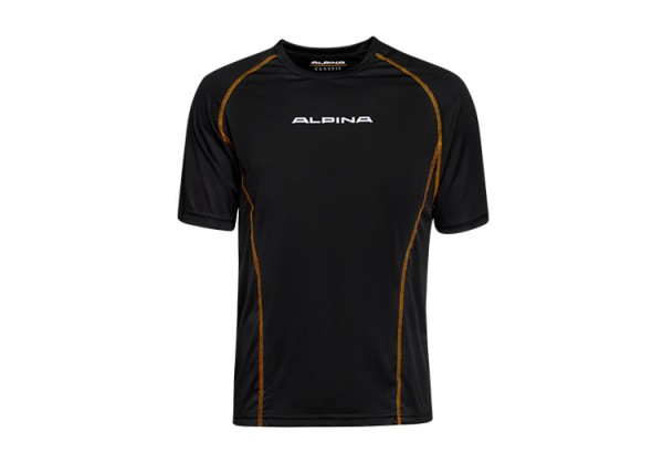 ALPINA Funktionsshirt schwarz, unisex