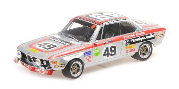 BMW Miniatur 2800 CS - Team Schnitzer / Motul / Herzog / Heyer 24H Le Mans 1972