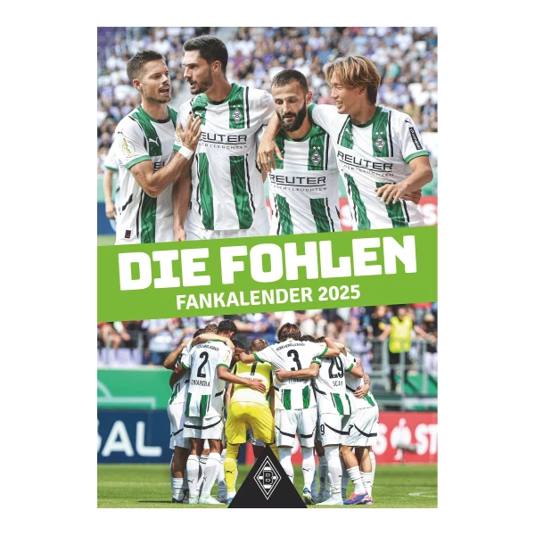 Borussia Mönchengladbach Fankalender 2025 - Wandkalender 29,7 x 42 cm