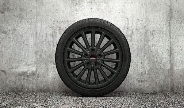 17" Winterkompletträder JCW Multi Spoke 505 schwarz matt MINI F55 F56 F57 RDCi 36112461642