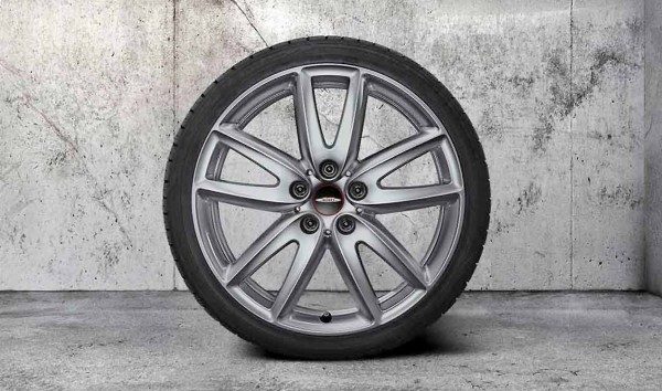 18" Winterkompletträder JCW Grip Spoke 815 Bright Silver met. - Mini F60 36115A0F8A0