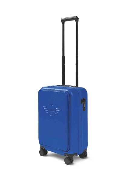 MINI Debossed Wing Logo Cabin Trolley - Blazing Blue