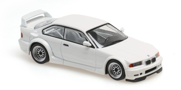 BMW Miniatur M3 GTR E36 weiß - 1:43