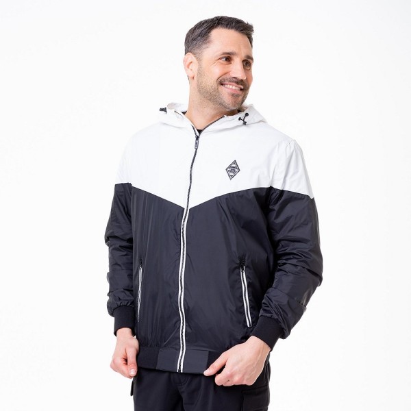 Borussia Mönchengladbach Regenjacke "White & Black"