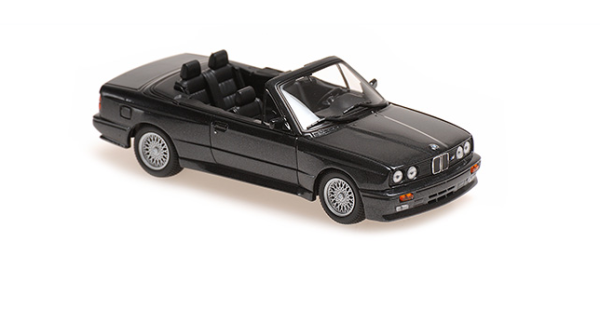 BMW Miniatur M3 Cabriolet (E30) - 1988 schwarz 1:43