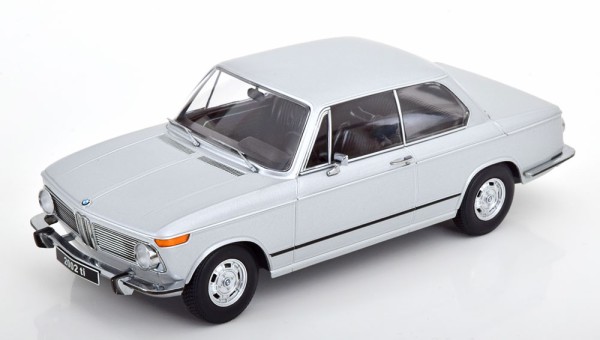 BMW Miniatur 2002 ti silber 1:18