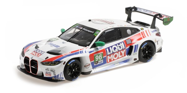 BMW Miniatur M4 GT3 GTD Pro 1:18 - Turner Motorsport - Foley / Auberlen / Klingmann