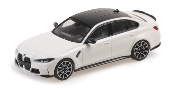 BMW Miniatur M3 G80 Competition Limousine 1:43 - Alpinweiß