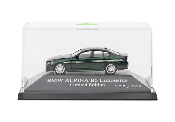 BMW ALPINA Miniatur B5 Limousine (G30) grün, 1:87 Limited Edition