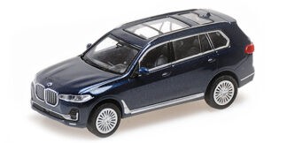 BMW Miniatur X7 G07 blau met. 1:87