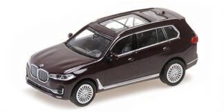 BMW Miniatur X7 G07 dunkelrot met. 1:87