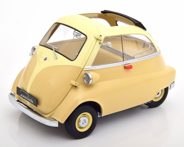 BMW Miniatur 250 Isetta creme/gelb 1:12