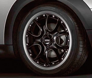 Mini 17" Alufelge Web Spoke Composite R98 schwarz - R50 R52 R53 R55 R56 R57 R58 R59