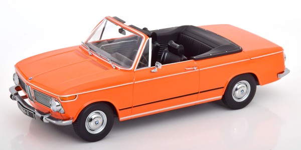 BMW Miniatur 1600 Cabrio orange 1:18