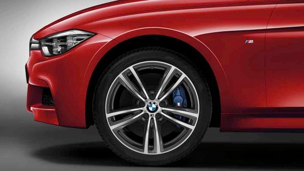 BMW Alufelge M Doppelspeiche 442 Orbitgrey - 3er 4er F30 F31 F32 F33 F36 19" Vorne