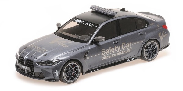 BMW Miniatur M3 Safety Car grau 1:18