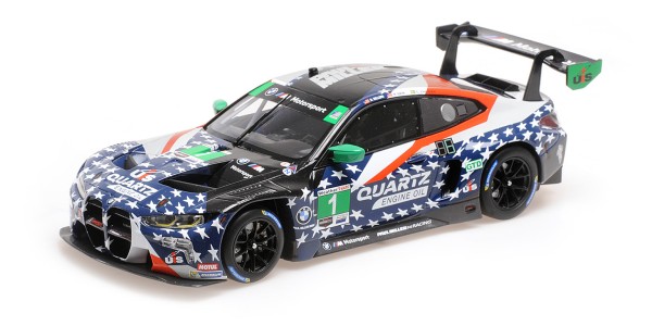 BMW Miniatur M4 GT3 GTD Pro 1:18 - Paul Miller Racing - Sellers / Snow / Johansson