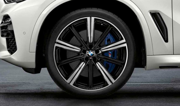 22" BMW Kompletträder M Sternspeiche 749 glanzgedreht - X5 G05 / X6 G06 LCI 