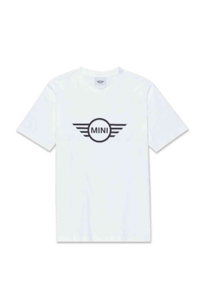 MINI Embossed Wing Logo T-Shirt Men's white 80145B32051