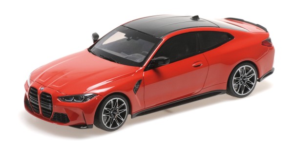 BMW Miniatur M4 rot metallic 1:18