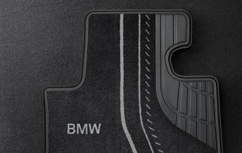 BMW Textilfußmatten Basis hinten 1er F21 / 2er F22 / M2 F87